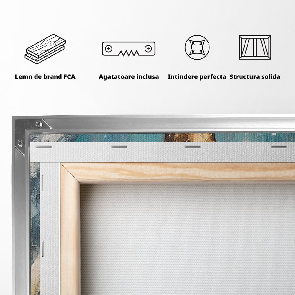 Tablou Canvas Premium, LuxCanva® D1075, Strajerul Fulgilor, Basm, Poveste, Copil, Straie, Regal, Ninsoare, Padure, Legenda, Decoratiuni, Dar, Bucurie, Traditie, Brad, Camera Copil, Living, Dormitor