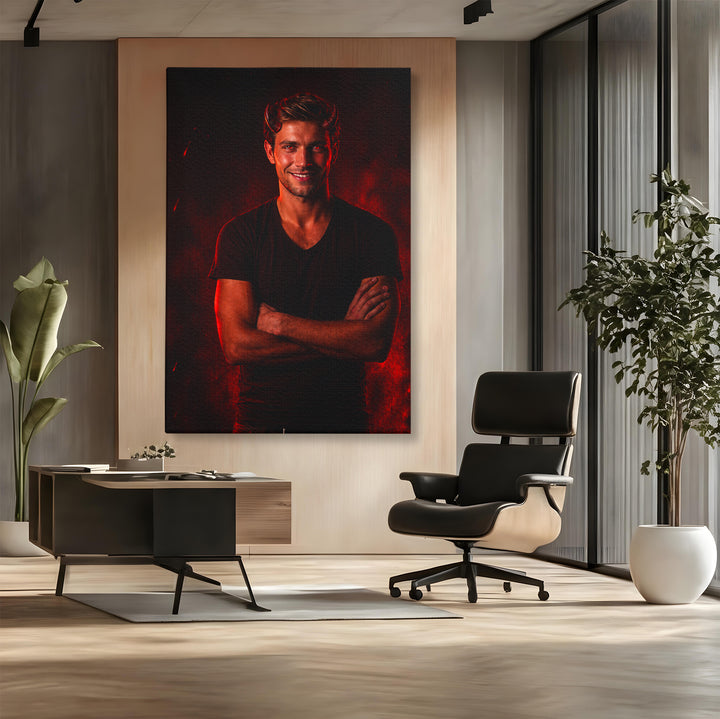 Tablou Personalizat Devil | Fun / Edgy | Vertical Portret
