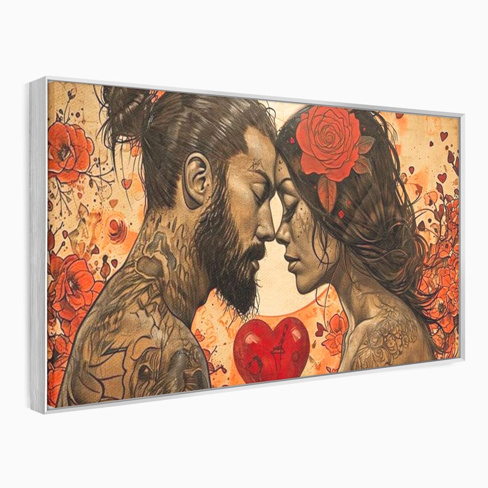 Tablou Canvas Premium LuxCanva® E1011, Alchimie Sufleteasca, El, Ea, Pasiune, Devotament, Alchimie, Legamant, Living Room, Culori vibrante