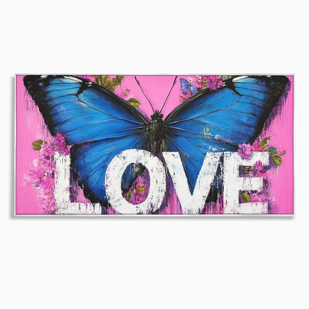 Leinwandbilder Premium LuxCanva® E1015, Metamorphose der Gefühle, Schmetterling, Liebe, Flügel, Fliegen, Flügel, Metamorphose, Wohnzimmer, Lebendige Farben
