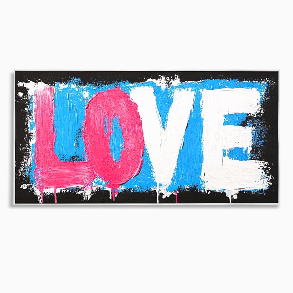 Leinwandbilder Premium LuxCanva® E1016, Liebe in leuchtenden Farben, Farben, Liebe, Kontrast, Liebe, leuchtend, Wohnzimmer, leuchtende Farben