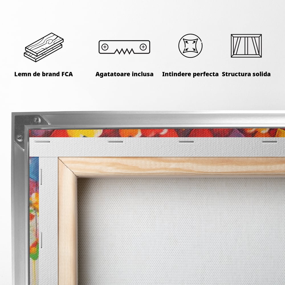 Leinwandbilder Premium LuxCanva® E1018, Herzen, die Wünsche tragen, Himmel, Herzen, Träume, Träume, Seele, Liebe, Wohnzimmer, leuchtende Farben