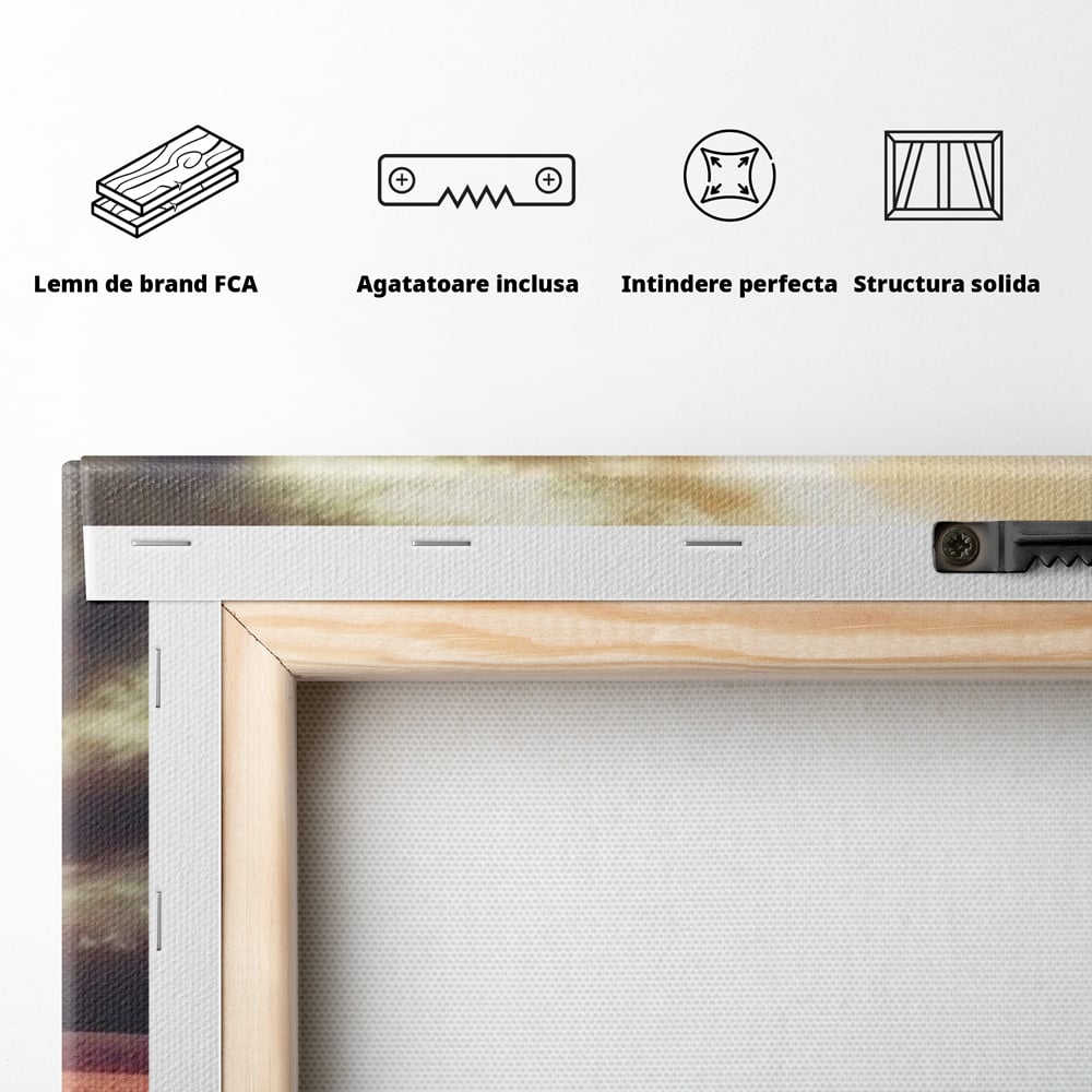 Leinwandbilder Premium LuxCanva® E1036, Heartbeats of the Earth, Baum, Wurzeln, Landschaft, Freamat, Herz, Wohnzimmer, Lebendige Farben