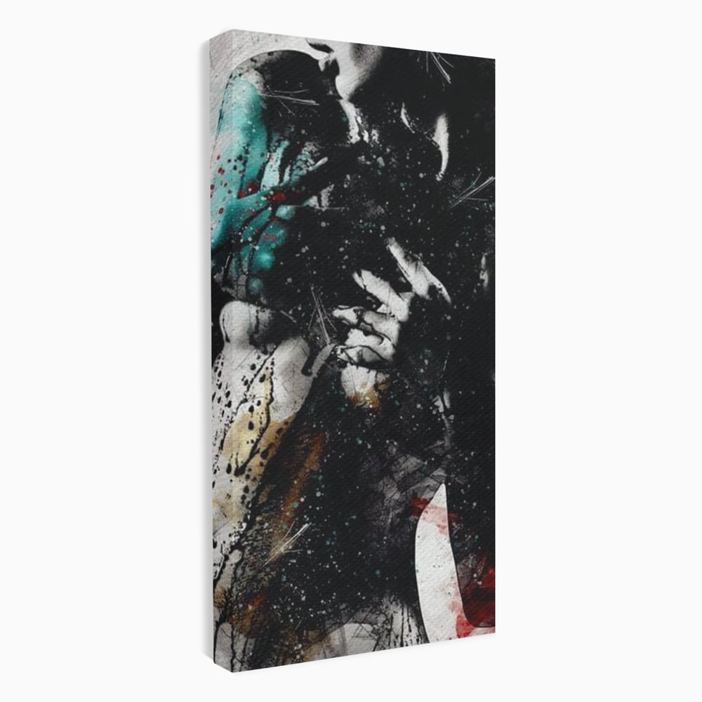 Tablou Canvas Premium LuxCanva® E1054, Fragment de Pasiune, Dorinta, Femeie, Pasiune, Haos, Trup, Living Room, Culori vibrante