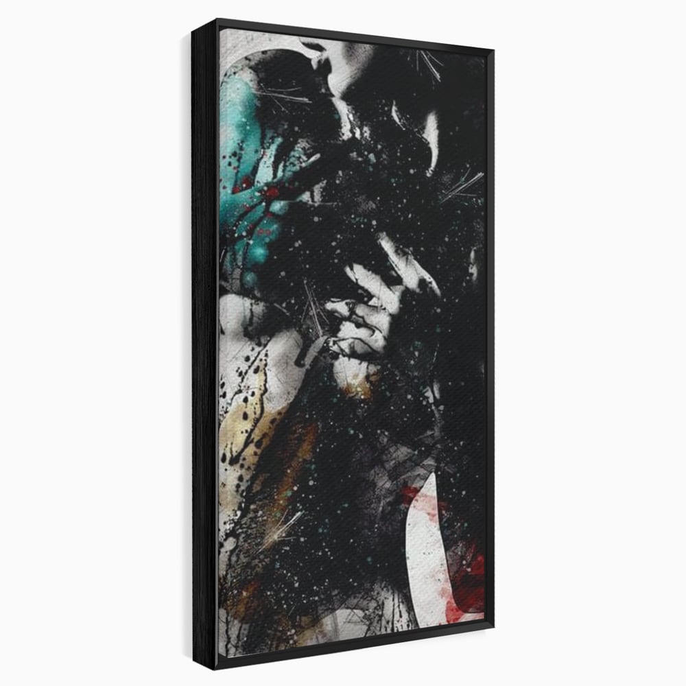 Tablou Canvas Premium LuxCanva® E1054, Fragment de Pasiune, Dorinta, Femeie, Pasiune, Haos, Trup, Living Room, Culori vibrante