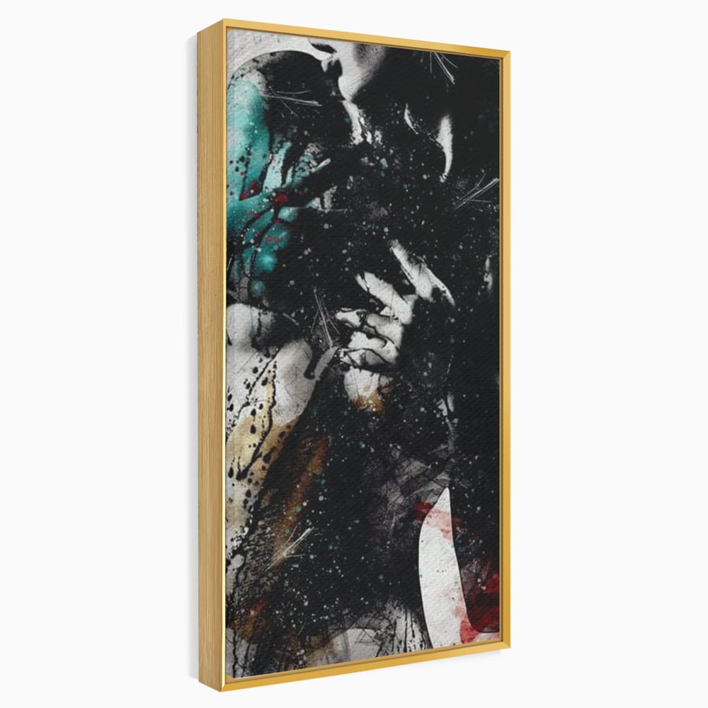 Tablou Canvas Premium LuxCanva® E1054, Fragment de Pasiune, Dorinta, Femeie, Pasiune, Haos, Trup, Living Room, Culori vibrante