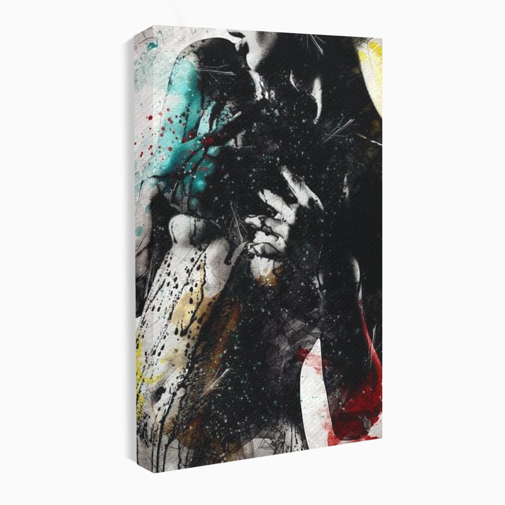 Tablou Canvas Premium LuxCanva® E1054, Fragment de Pasiune, Dorinta, Femeie, Pasiune, Haos, Trup, Living Room, Culori vibrante
