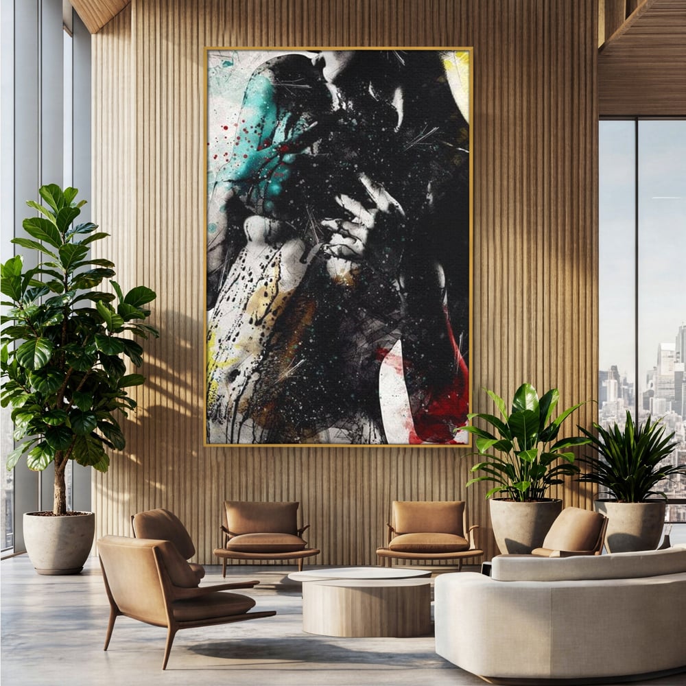 Tablou Canvas Premium LuxCanva® E1054, Fragment de Pasiune, Dorinta, Femeie, Pasiune, Haos, Trup, Living Room, Culori vibrante