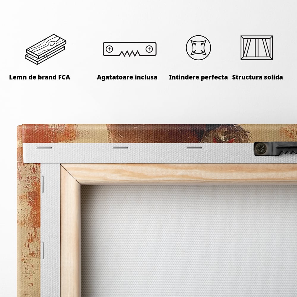 Tablou Canvas Premium, LuxCanva® E1056, Impreuna, Pana la Capat, Dragoste, Varsta, Batranete, Pasi, Plimbare, Sprijin, Timp, Mana, Drum, Cuplu, Tandrete, Eternitate, Living, Dormitor