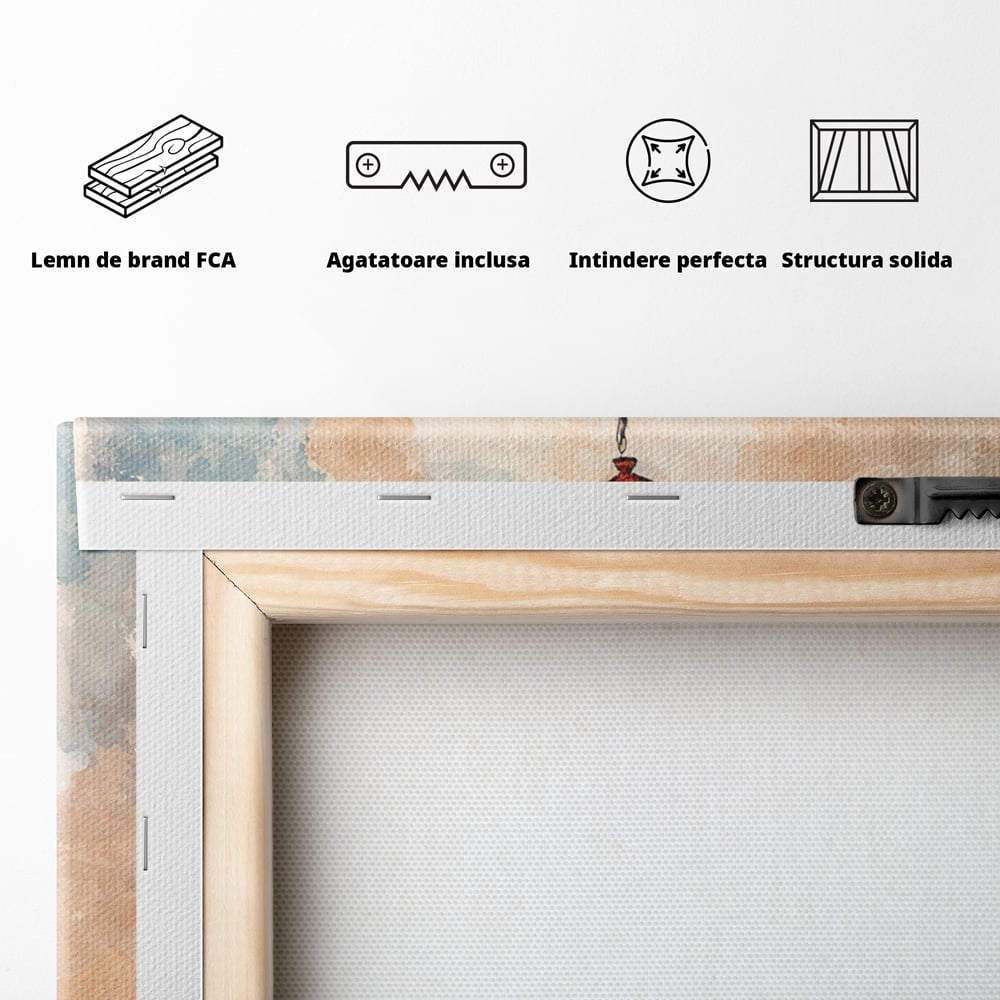 Tablou Canvas Premium, LuxCanva® E1060, Cand Dragostea e Acasa, Dragoste, Inima, Iubire, Eterna, Cuplu, Suflet, Pereche, Ani, Viata, Impreuna, Casatorie, Eternitate, Living, Dormitor