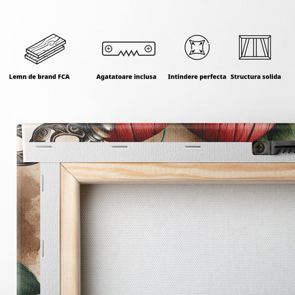 Tablou Canvas Premium, LuxCanva® E1067, Cheia Sufletului Meu, Dragoste, Inima, Iubire, Lacat, Cheie, Incredere, Intimitate, Taina, Destin, Frumusete, Legatura, Living, Dormitor