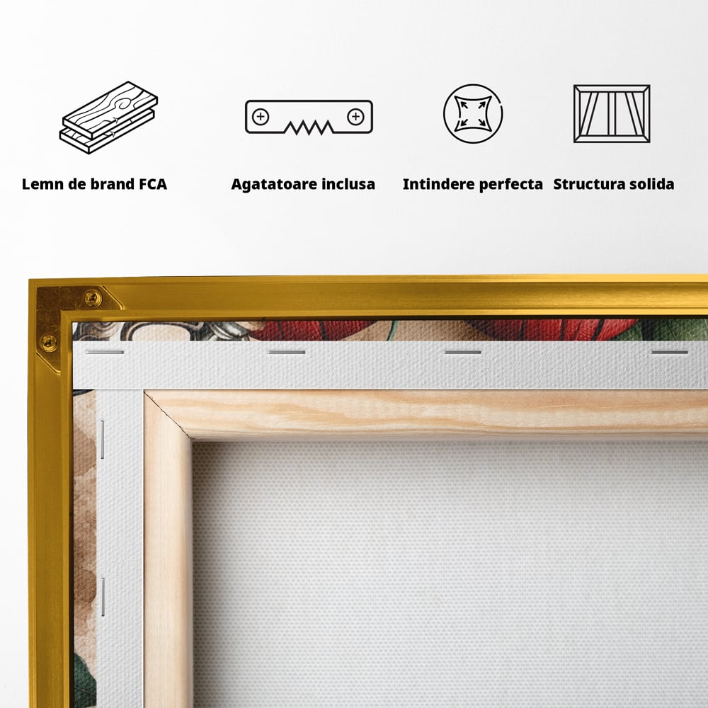 Tablou Canvas Premium, LuxCanva® E1067, Cheia Sufletului Meu, Dragoste, Inima, Iubire, Lacat, Cheie, Incredere, Intimitate, Taina, Destin, Frumusete, Legatura, Living, Dormitor