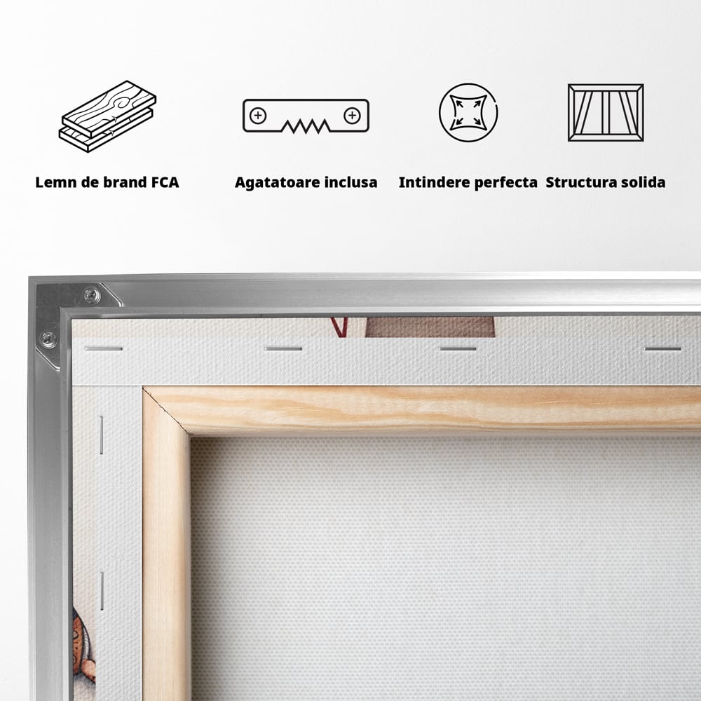 Tablou Canvas Premium, LuxCanva® E1068, Rege si Regina in Iubire, Dragoste, Eternitate, Carti, Joc, Rege, Regina, Inima, Pereche, Destinat, Casatorie, Nunta, Legamant, Living, Dormitor