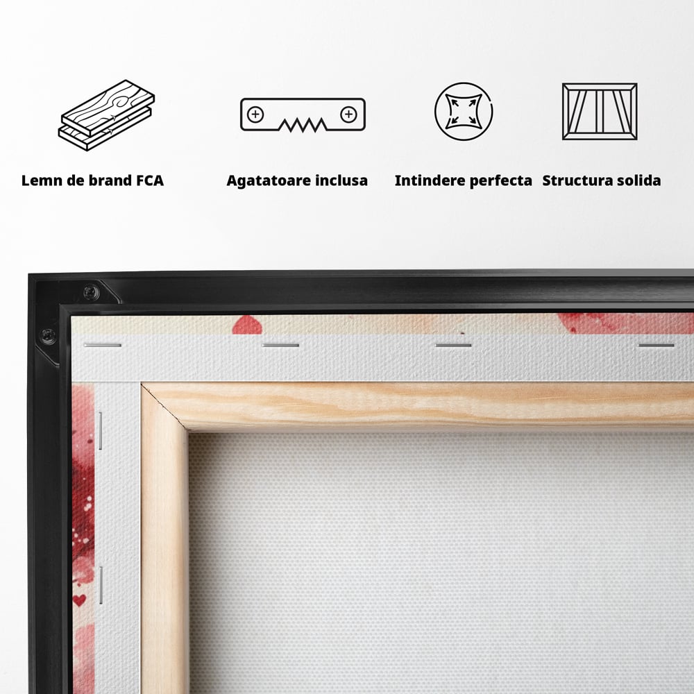 Tablou Canvas Premium, LuxCanva® E1078, Calea Spre Noi, Dragoste, Plimbare, Indragostiti, Parc, Vacanta, Discutie, Declaratii, El, Ea, Cuplu, Fericire, Emotie, Bucurie, Living, Dormitor