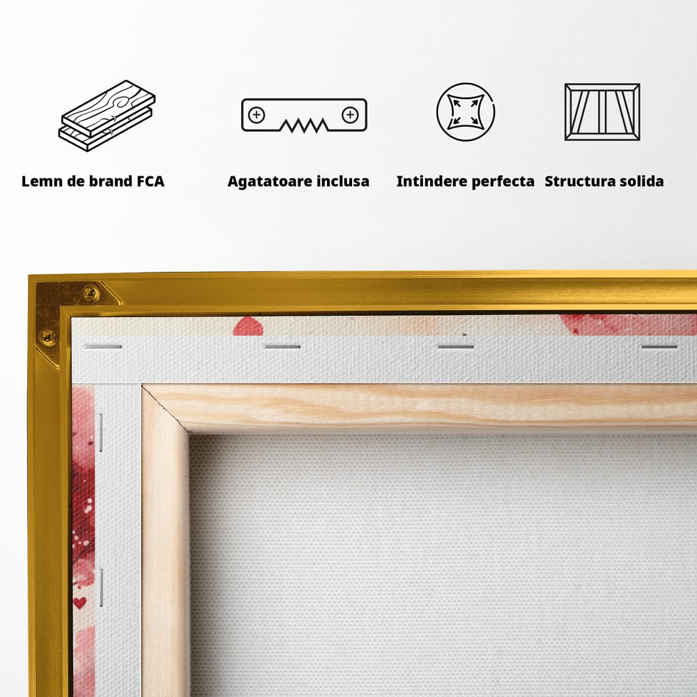 Tablou Canvas Premium, LuxCanva® E1078, Calea Spre Noi, Dragoste, Plimbare, Indragostiti, Parc, Vacanta, Discutie, Declaratii, El, Ea, Cuplu, Fericire, Emotie, Bucurie, Living, Dormitor