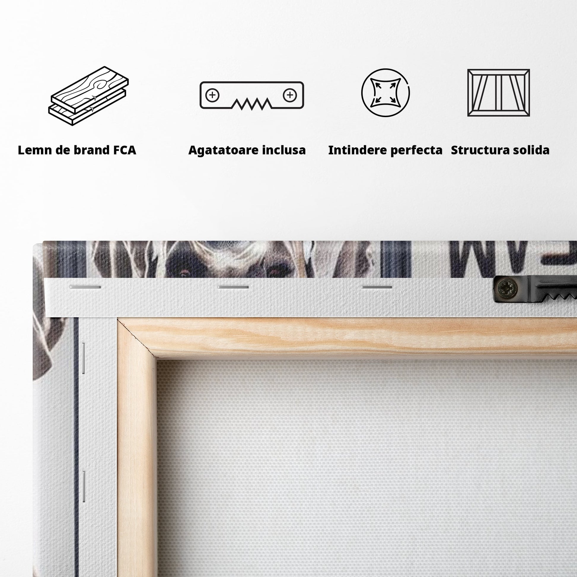 Leinwandbilder Premium LuxCanva® F1001, Die Macht der Träume, Inspiration, Ehrgeiz, Ziele, Gewinner, Hunde, Wohnzimmer, Lebendige Farben