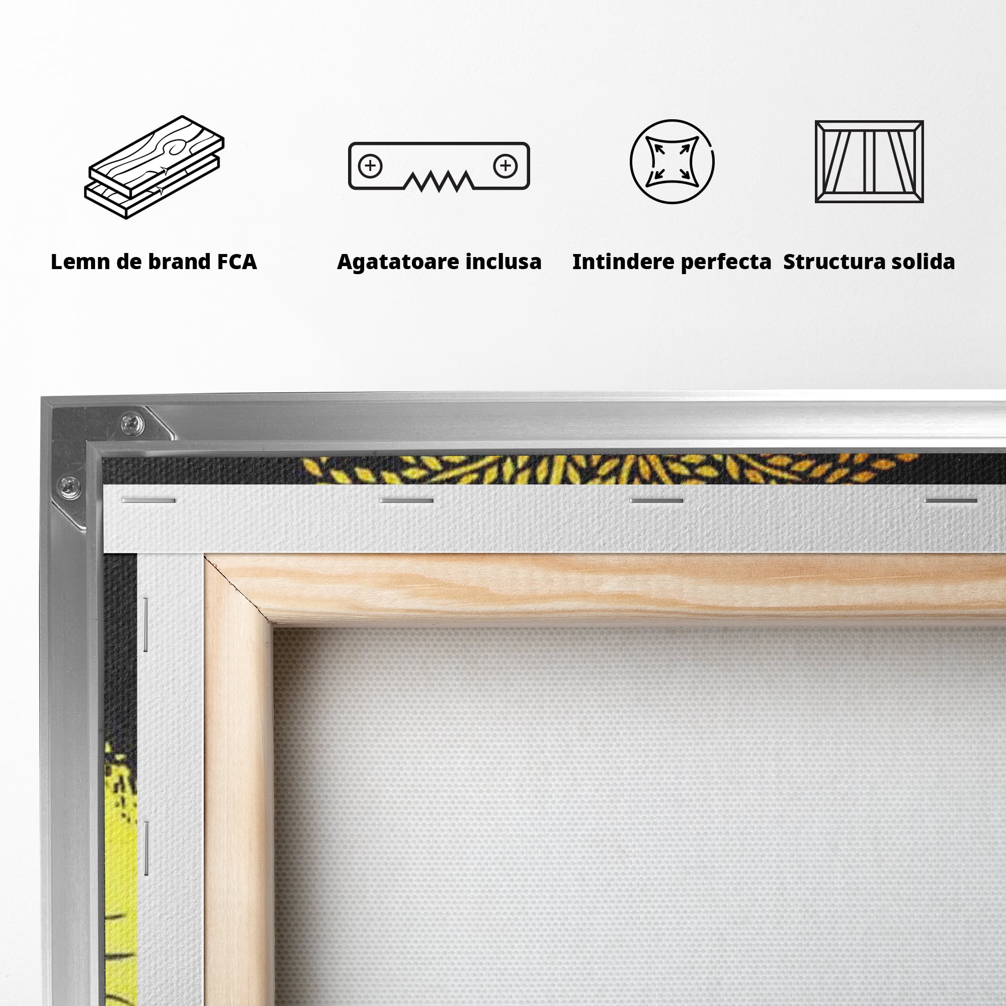 Leinwandbilder Leinwandbilder Premium LuxCanva® F1003, Roots of Success , Opfer, Aufopferung, Arbeit, Gewinner, Wurzeln, Baum, Wohnzimmer, Lebendige Farben