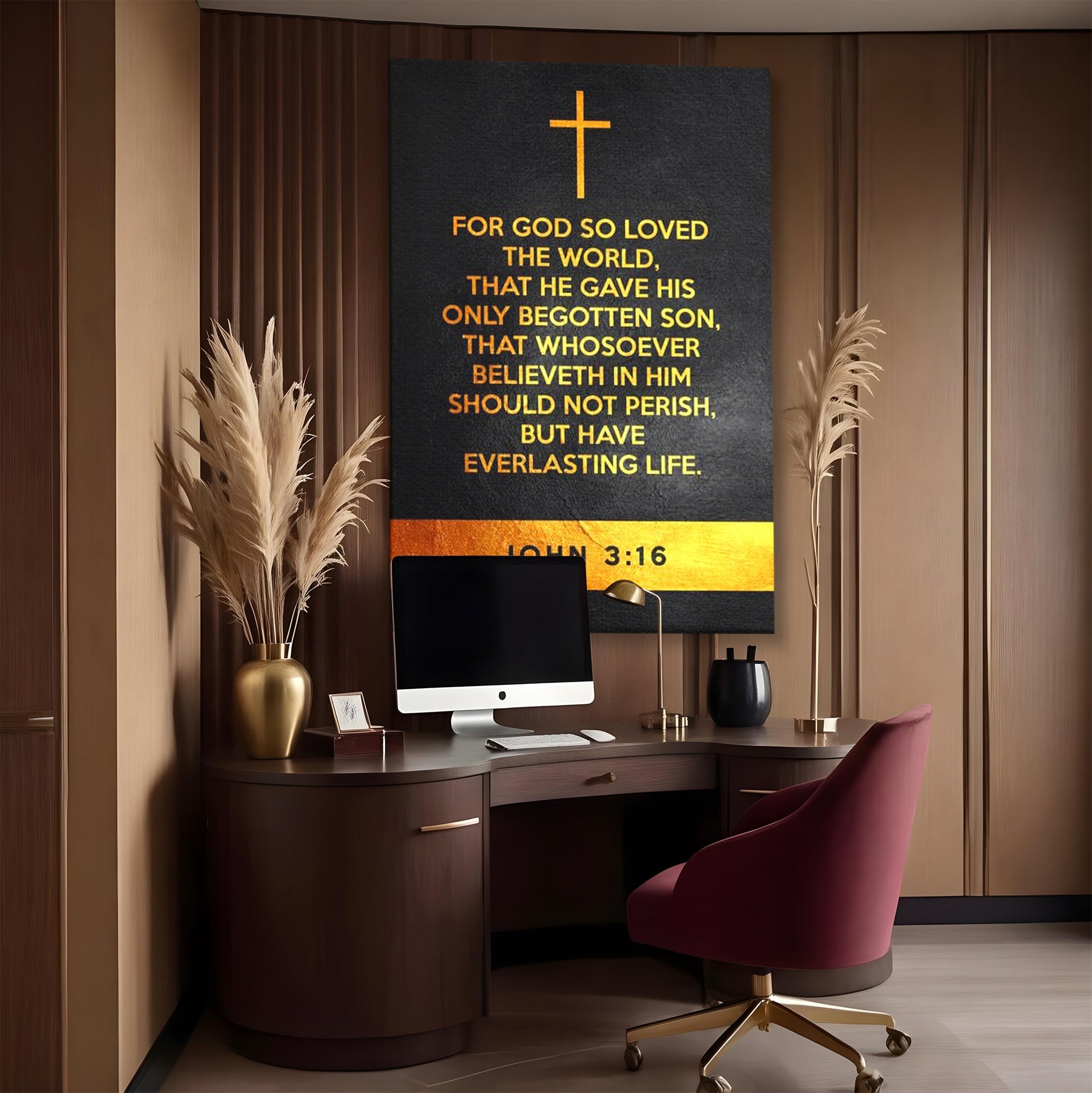 Leinwandbilder Premium LuxCanva® F1005, Die Kraft des Glaubens, Erlösung, Göttlich, Christus, Gebet, Wohnzimmer, Lebendige Farben