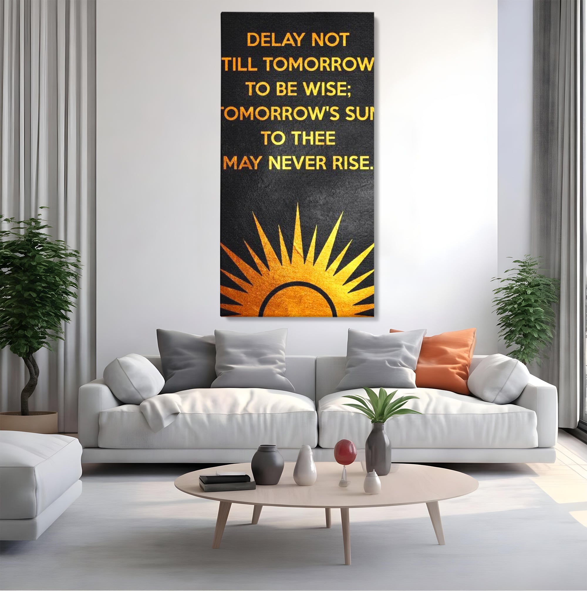 Leinwandbilder Premium LuxCanva® F1008, Das Licht der heutigen Entscheidungen , Bewusstsein, Leben, Entscheidungen, Reflexion, Gelegenheit, Wohnen, Büro, Lebendige Farben