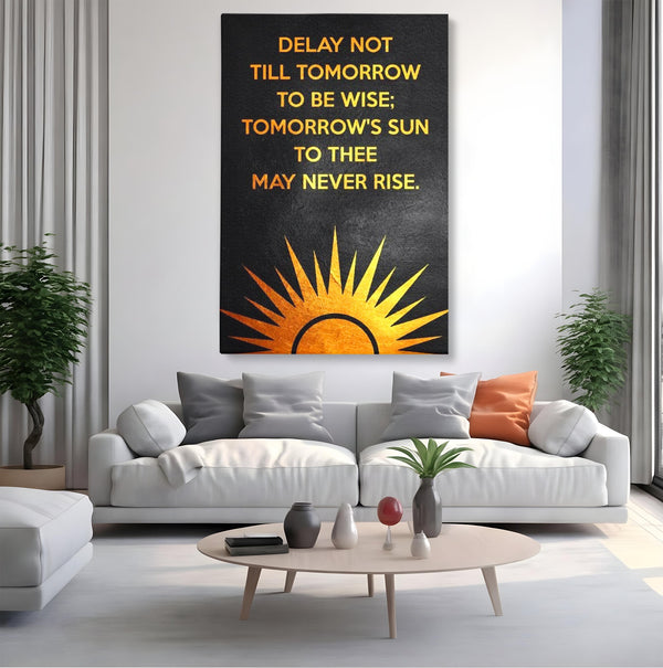 Leinwandbilder Premium LuxCanva® F1008, Das Licht der heutigen Entscheidungen , Bewusstsein, Leben, Entscheidungen, Reflexion, Gelegenheit, Wohnen, Büro, Lebendige Farben
