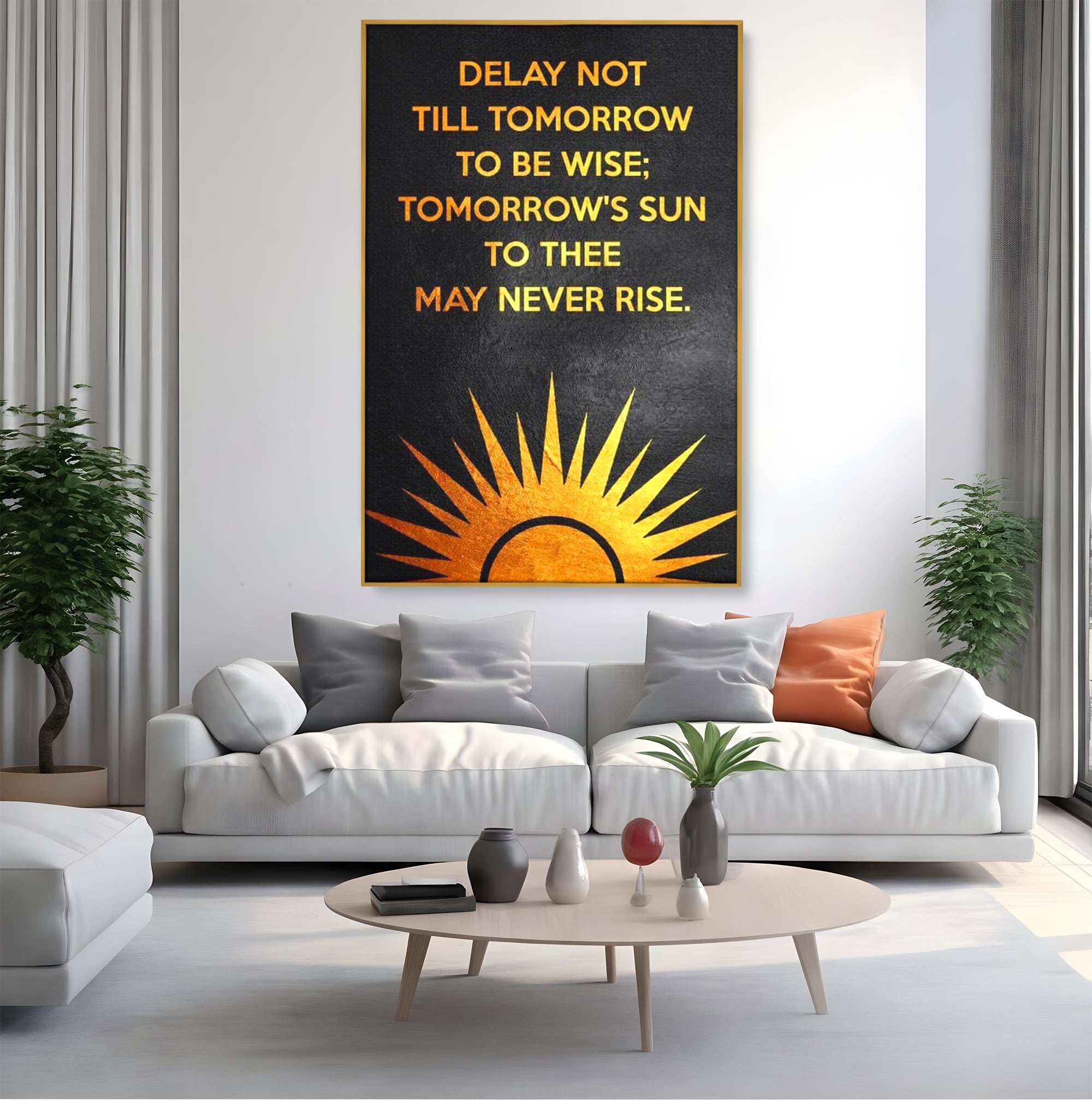 Leinwandbilder Premium LuxCanva® F1008, Das Licht der heutigen Entscheidungen , Bewusstsein, Leben, Entscheidungen, Reflexion, Gelegenheit, Wohnen, Büro, Lebendige Farben
