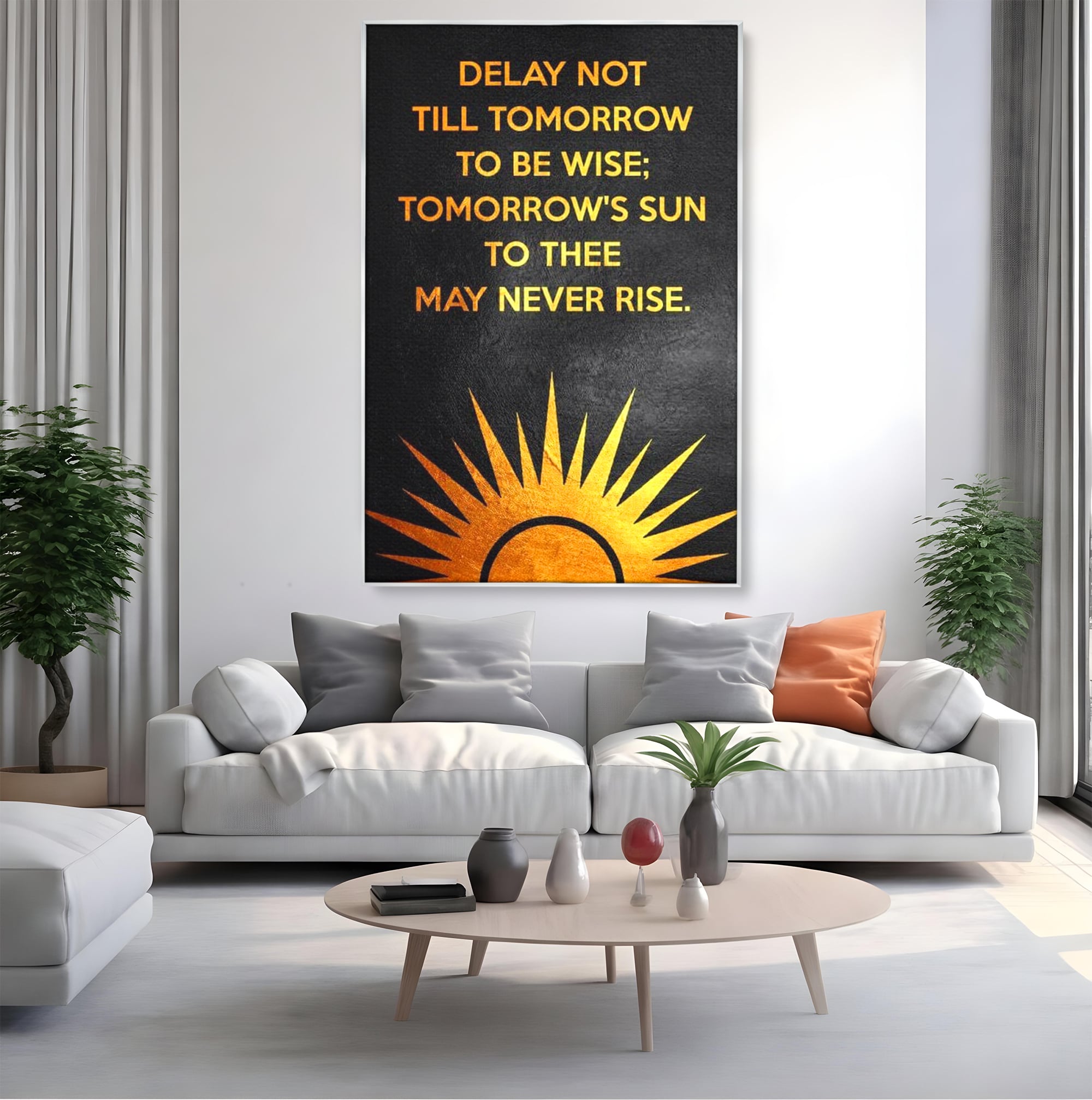 Leinwandbilder Premium LuxCanva® F1008, Das Licht der heutigen Entscheidungen , Bewusstsein, Leben, Entscheidungen, Reflexion, Gelegenheit, Wohnen, Büro, Lebendige Farben