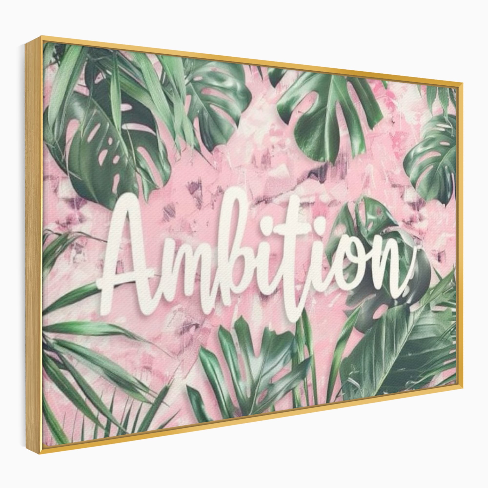 Tablou Canvas Premium LuxCanva® F1017, Ambitie Infloritoare , Natura, Putere, Determinare, Tropical, Fresh, Living, Birou, Culori vibrante