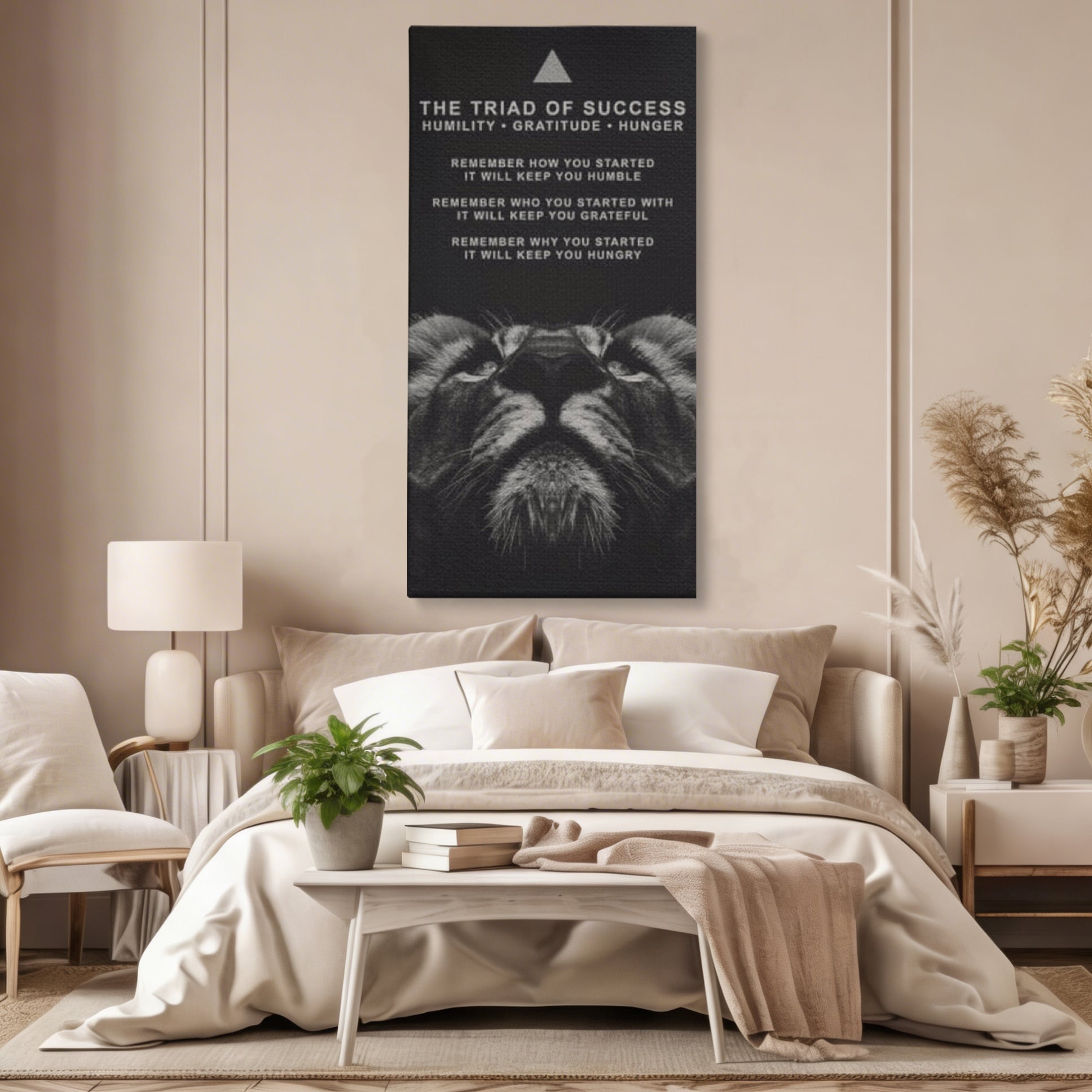 Tablou Canvas Premium LuxCanva® F1022, Drumul Spre Maretie, Succes, Evolutie, Mentalitate, Lider, Succes, Living Room, Birou, Culori vibrante