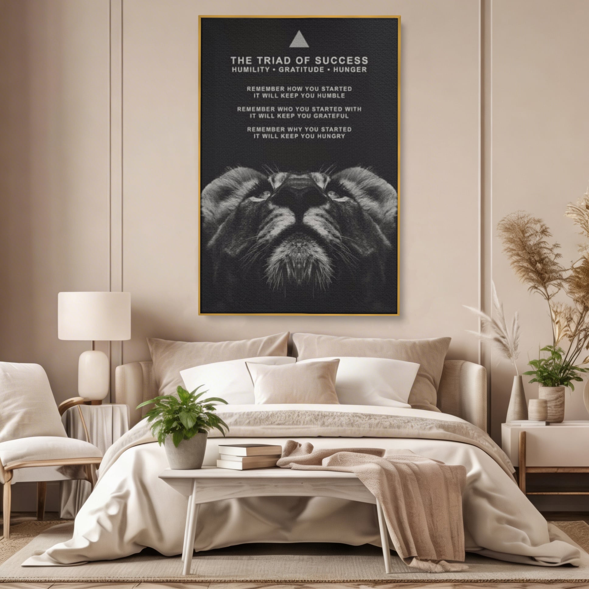 Tablou Canvas Premium LuxCanva® F1022, Drumul Spre Maretie, Succes, Evolutie, Mentalitate, Lider, Succes, Living Room, Birou, Culori vibrante