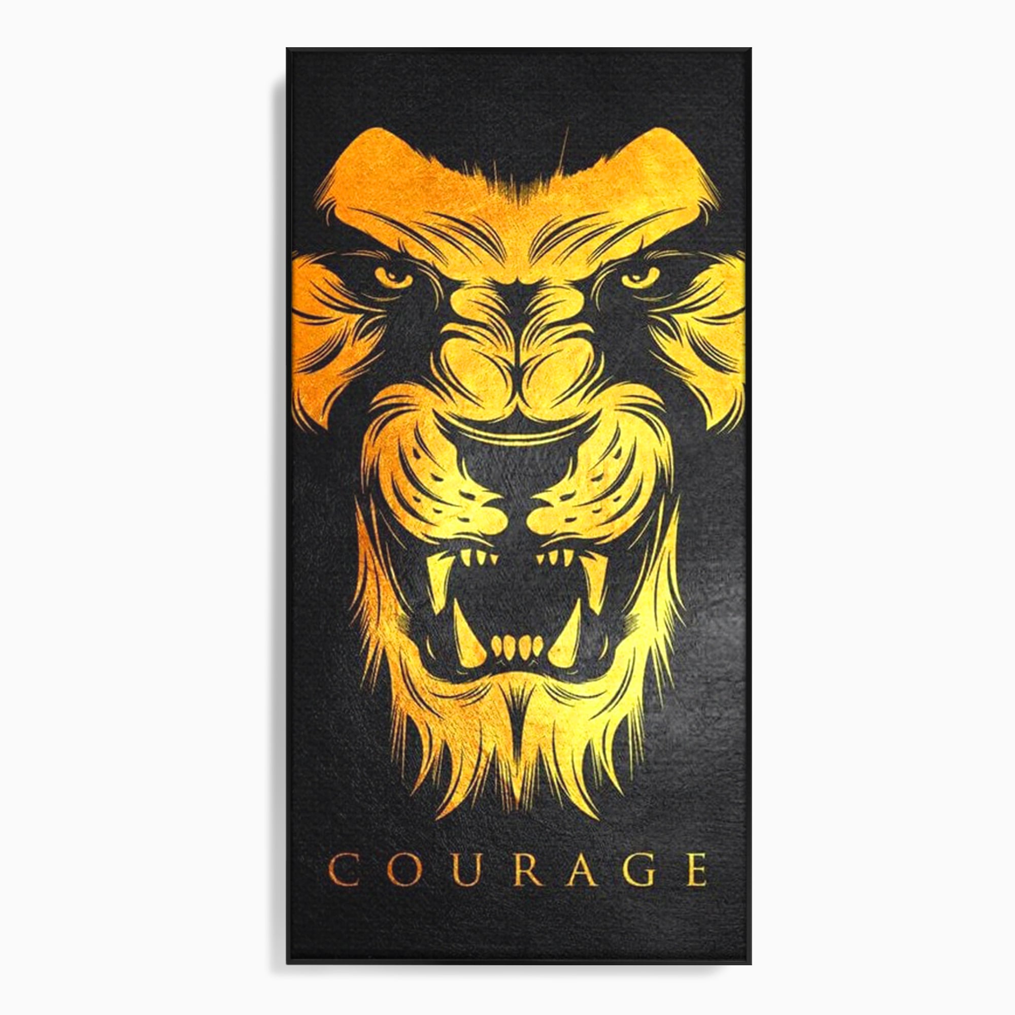 Tablou Canvas Premium LuxCanva® F1023, Privirea Succesului , Succes, Evolutie, Mentalitate, Lider, Succes, Living Room, Birou, Culori vibrante