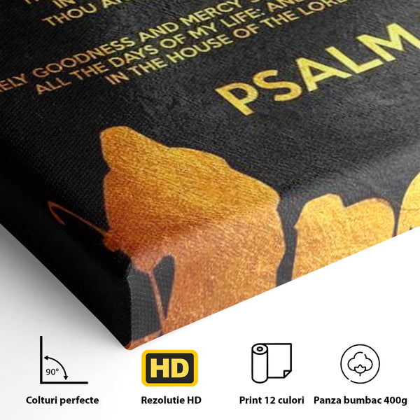 Tablou Canvas Premium LuxCanva® F1032, Pastorul Cel Bun , Rasplata, Calauzit, Pace, Pastor, Meditatie, Living Room, Birou, Culori vibrante