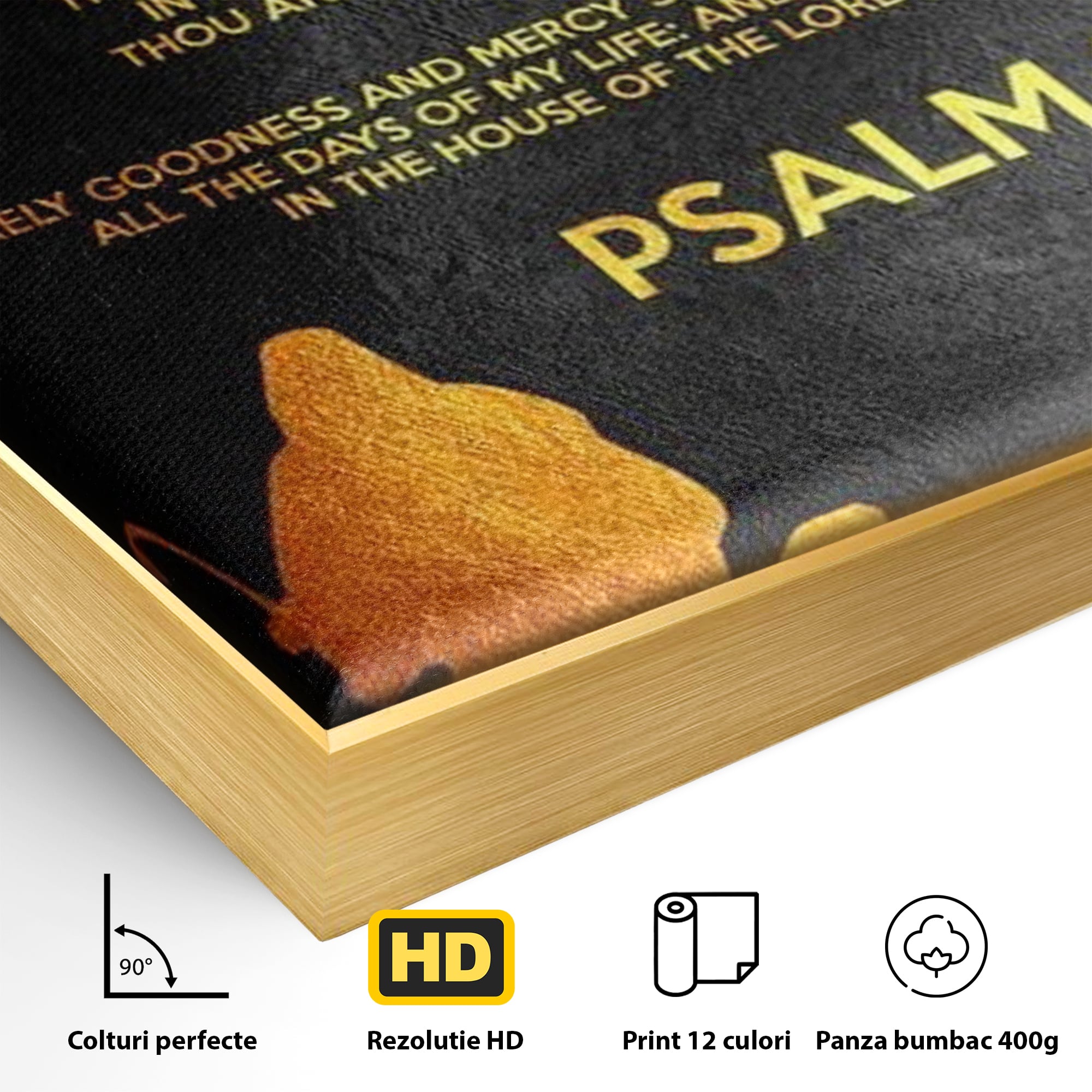Tablou Canvas Premium LuxCanva® F1032, Pastorul Cel Bun , Rasplata, Calauzit, Pace, Pastor, Meditatie, Living Room, Birou, Culori vibrante