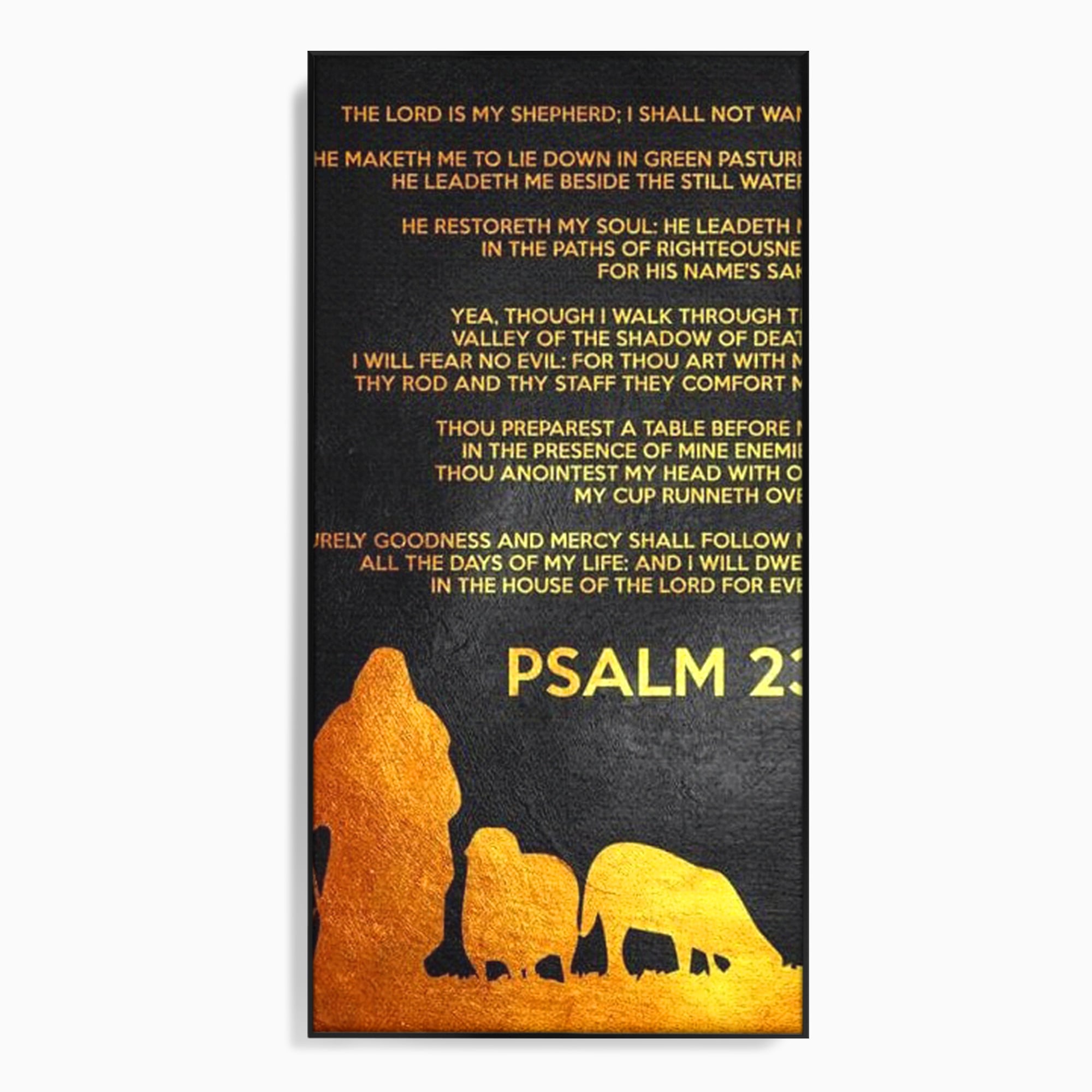 Tablou Canvas Premium LuxCanva® F1032, Pastorul Cel Bun , Rasplata, Calauzit, Pace, Pastor, Meditatie, Living Room, Birou, Culori vibrante