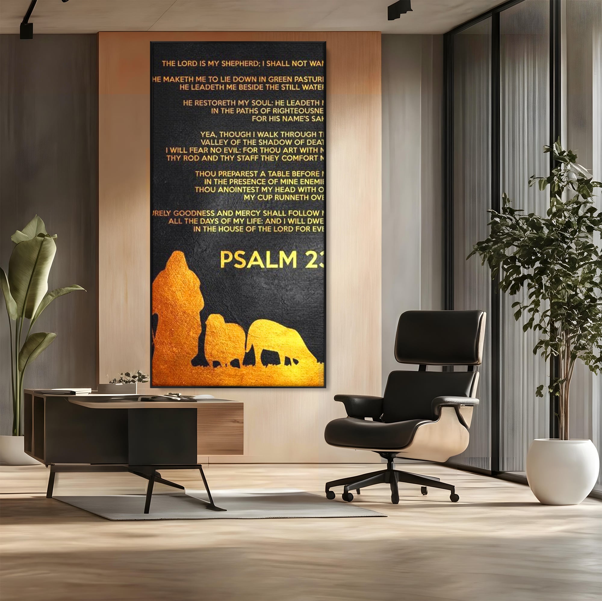 Tablou Canvas Premium LuxCanva® F1032, Pastorul Cel Bun , Rasplata, Calauzit, Pace, Pastor, Meditatie, Living Room, Birou, Culori vibrante