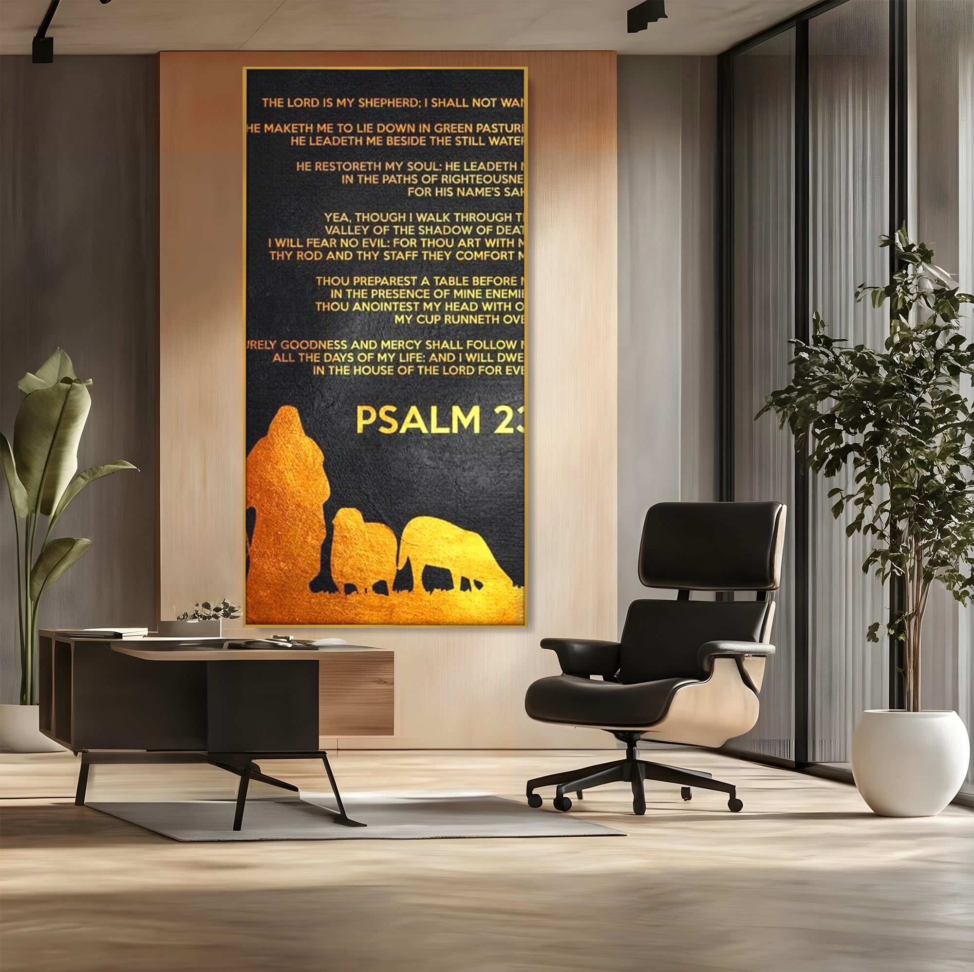 Tablou Canvas Premium LuxCanva® F1032, Pastorul Cel Bun , Rasplata, Calauzit, Pace, Pastor, Meditatie, Living Room, Birou, Culori vibrante