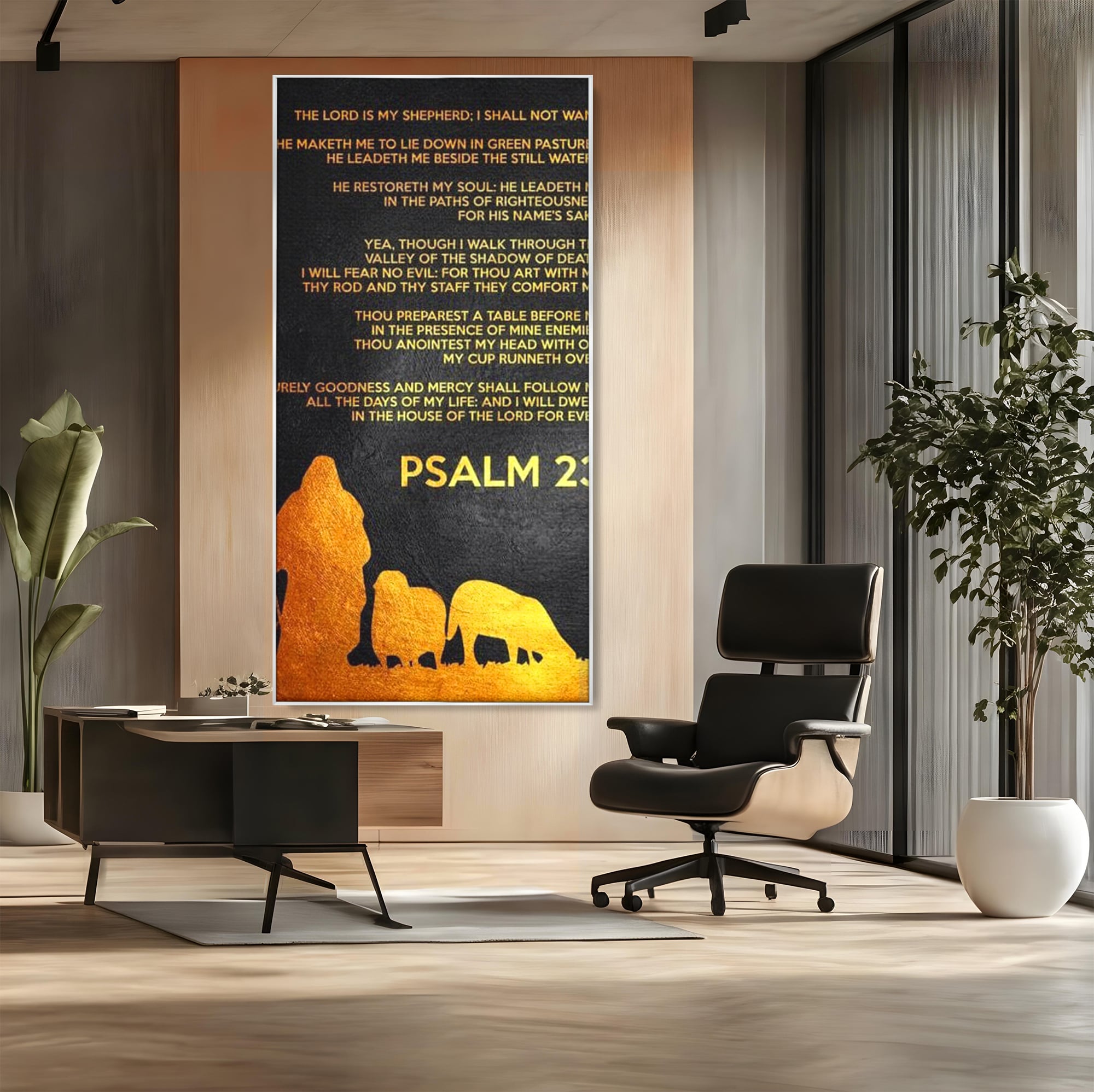 Tablou Canvas Premium LuxCanva® F1032, Pastorul Cel Bun , Rasplata, Calauzit, Pace, Pastor, Meditatie, Living Room, Birou, Culori vibrante