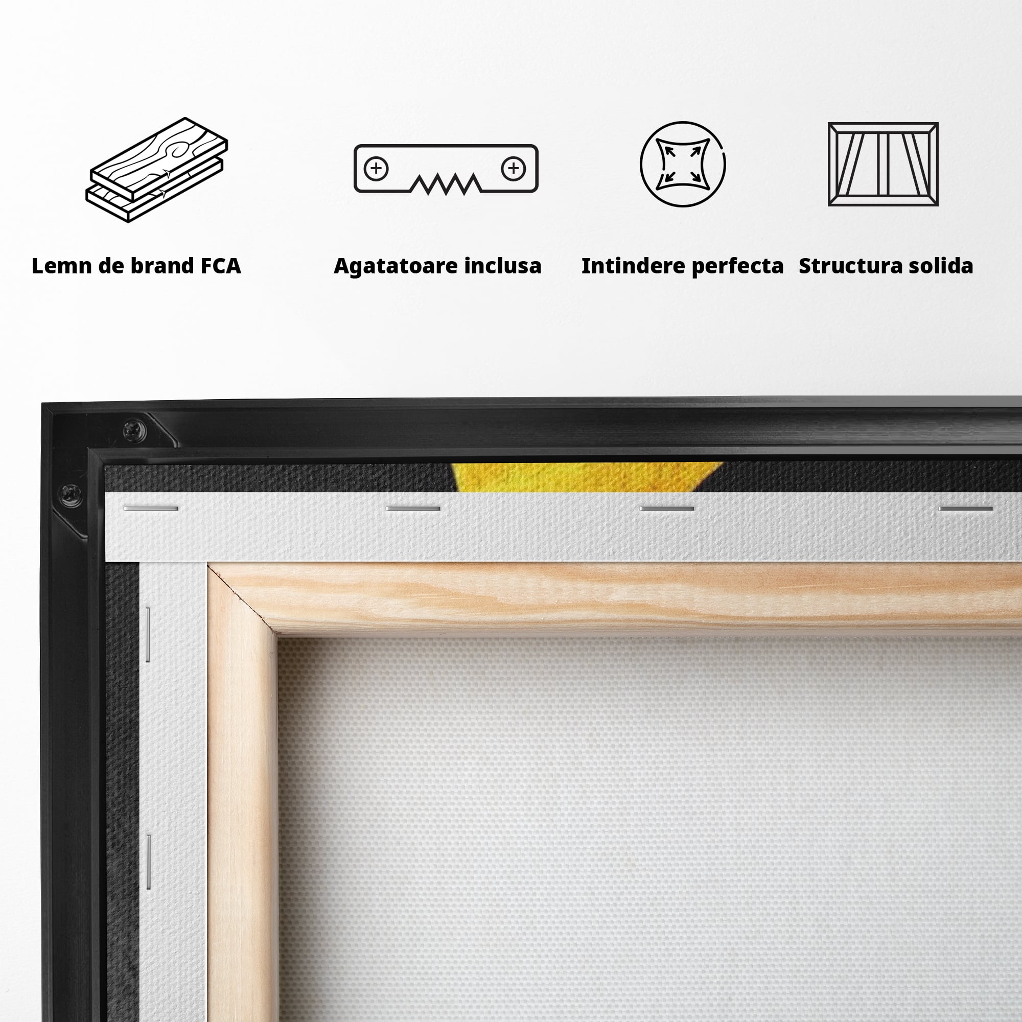Tablou Canvas Premium LuxCanva® F1033, Gandeste Ca Un Lider , Churchill, Lideri, Motivatie, Perseverenta, Succes, Living Room, Birou, Culori vibrante