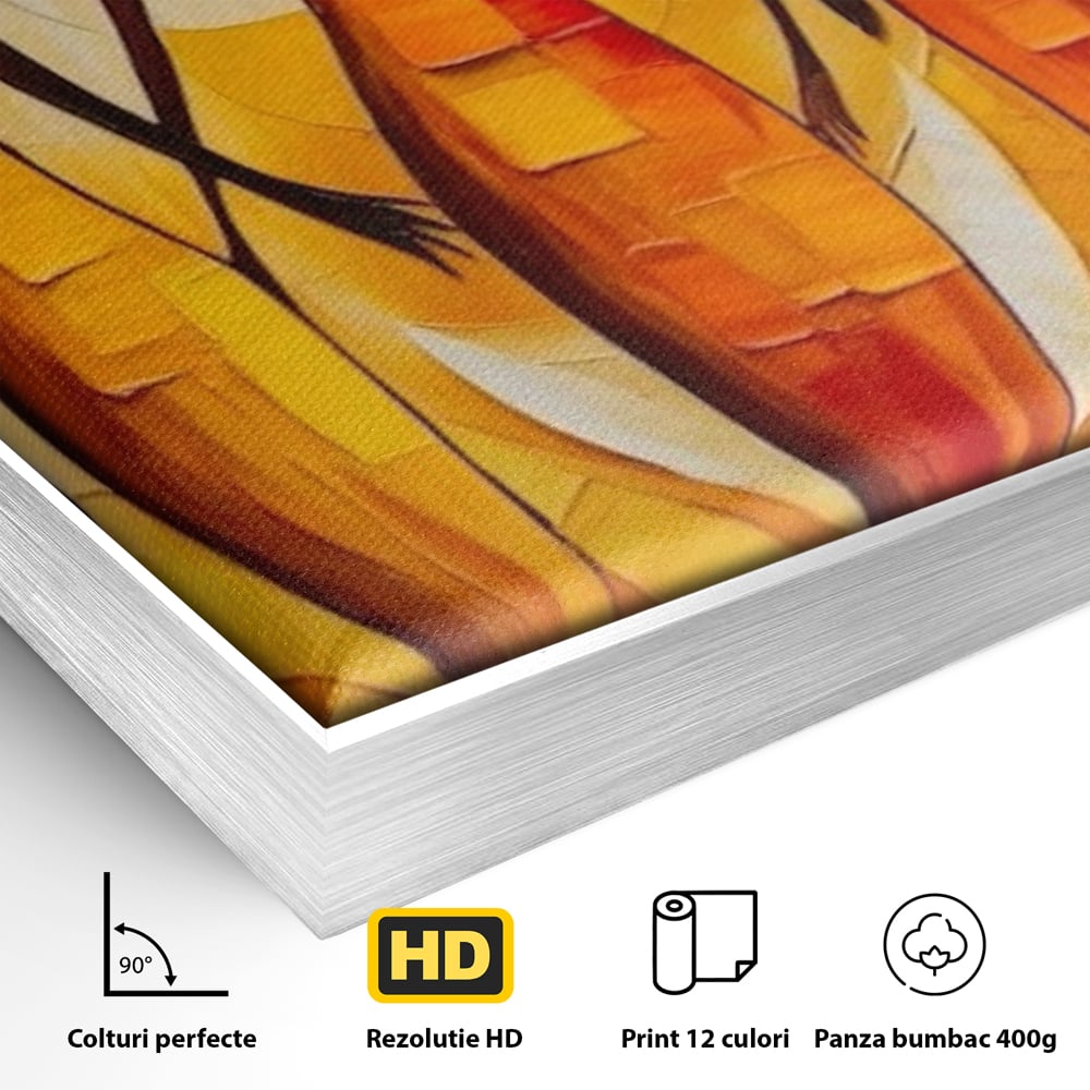 Tablou Canvas Premium LuxCanva® G1001, Armonie Feminina ,  Femei, Prietenie, Solidaritate, Dans, Emotie, Conexiune, Living, Dormitor, Culori vibrante