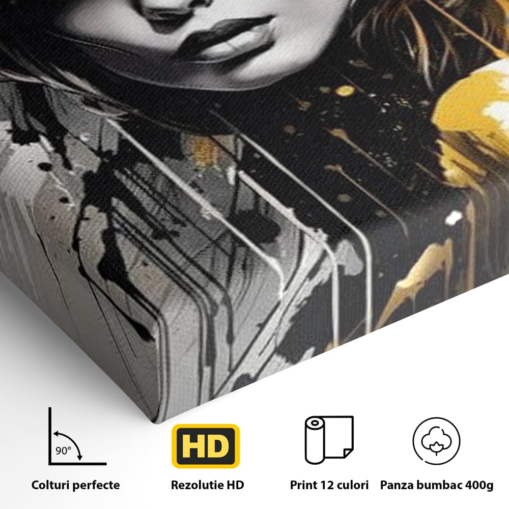 Tablou Canvas Premium LuxCanva® G1021, Palaria Destinului , Alchimie, Joben, Hipnotizare, Noapte, Destin, Arta, Cabaret, Living, Dormitor, Culori vibrante