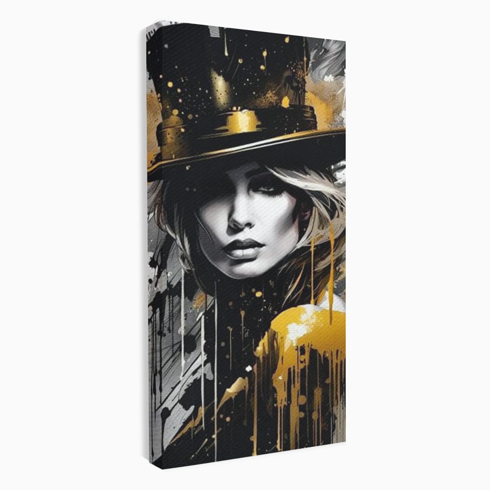 Tablou Canvas Premium LuxCanva® G1021, Palaria Destinului , Alchimie, Joben, Hipnotizare, Noapte, Destin, Arta, Cabaret, Living, Dormitor, Culori vibrante
