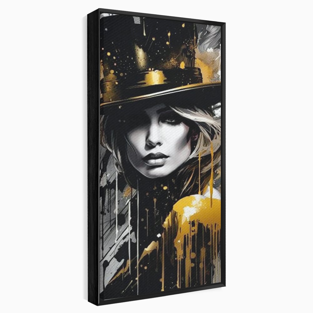 Tablou Canvas Premium LuxCanva® G1021, Palaria Destinului , Alchimie, Joben, Hipnotizare, Noapte, Destin, Arta, Cabaret, Living, Dormitor, Culori vibrante