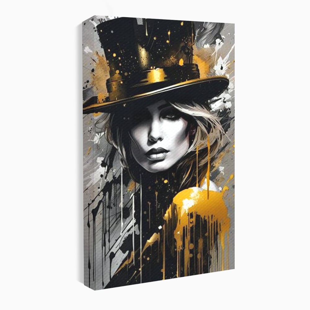 Tablou Canvas Premium LuxCanva® G1021, Palaria Destinului , Alchimie, Joben, Hipnotizare, Noapte, Destin, Arta, Cabaret, Living, Dormitor, Culori vibrante