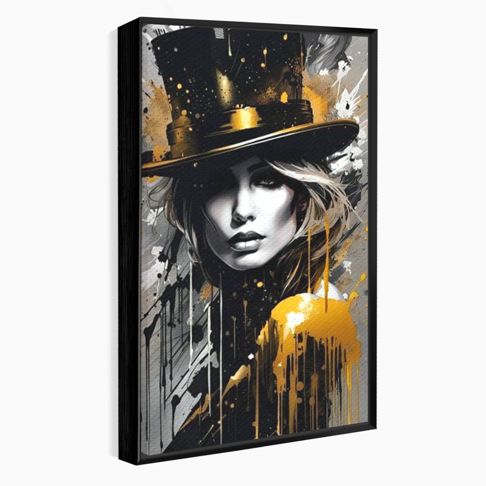 Tablou Canvas Premium LuxCanva® G1021, Palaria Destinului , Alchimie, Joben, Hipnotizare, Noapte, Destin, Arta, Cabaret, Living, Dormitor, Culori vibrante