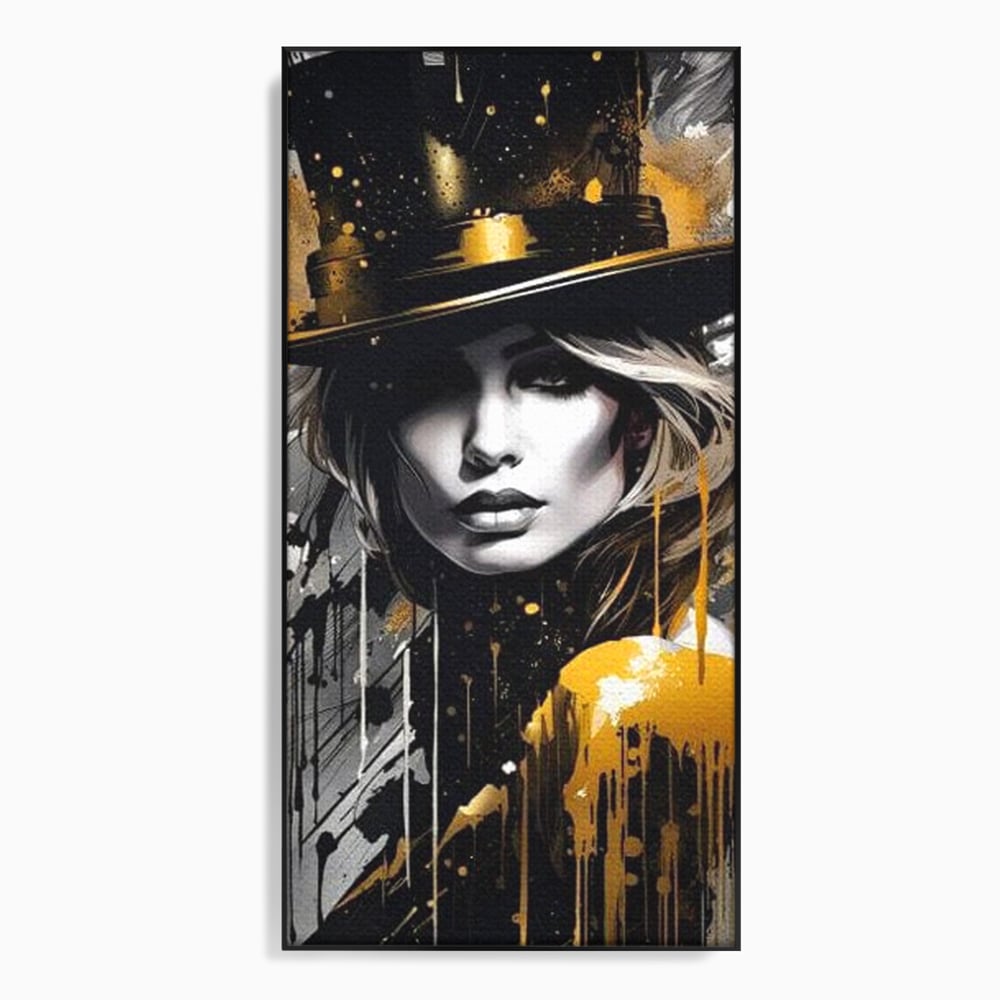 Tablou Canvas Premium LuxCanva® G1021, Palaria Destinului , Alchimie, Joben, Hipnotizare, Noapte, Destin, Arta, Cabaret, Living, Dormitor, Culori vibrante