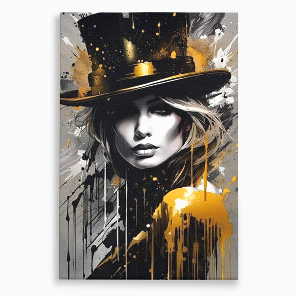 Tablou Canvas Premium LuxCanva® G1021, Palaria Destinului , Alchimie, Joben, Hipnotizare, Noapte, Destin, Arta, Cabaret, Living, Dormitor, Culori vibrante