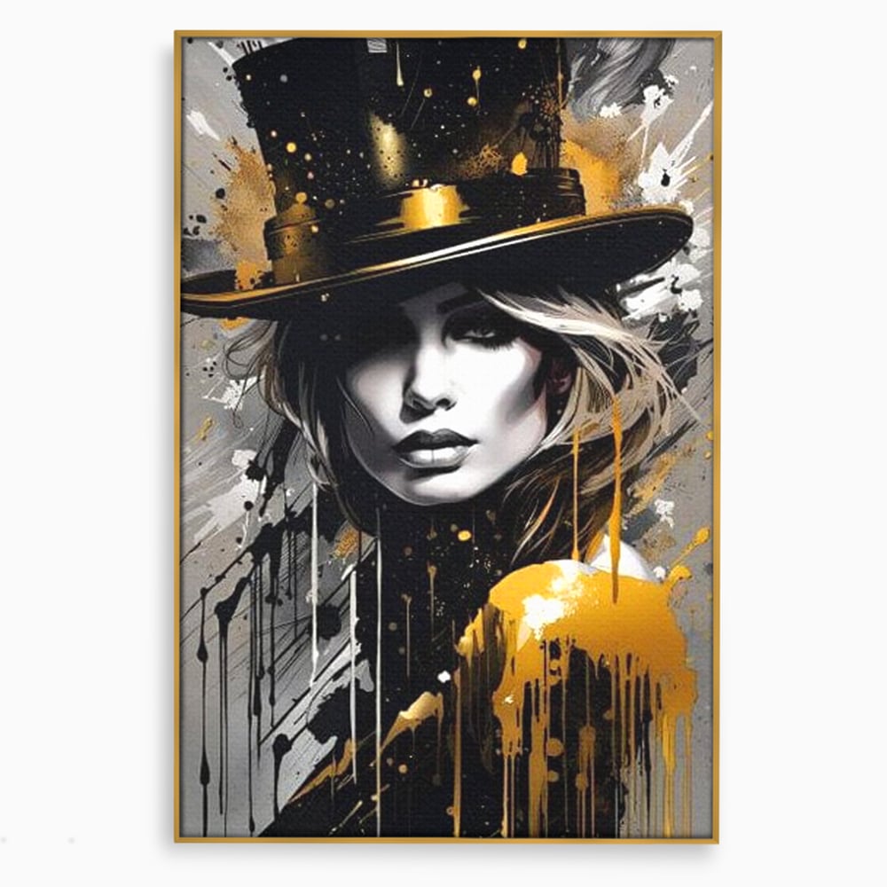 Tablou Canvas Premium LuxCanva® G1021, Palaria Destinului , Alchimie, Joben, Hipnotizare, Noapte, Destin, Arta, Cabaret, Living, Dormitor, Culori vibrante
