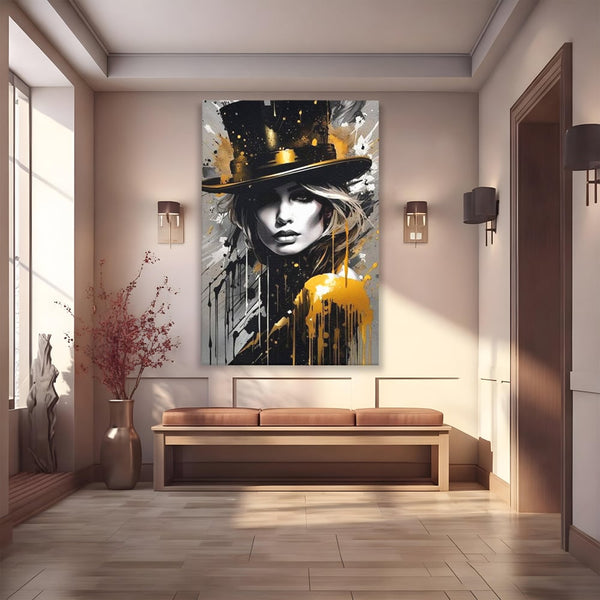 Tablou Canvas Premium LuxCanva® G1021, Palaria Destinului , Alchimie, Joben, Hipnotizare, Noapte, Destin, Arta, Cabaret, Living, Dormitor, Culori vibrante