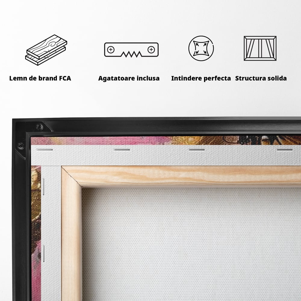Tablou Canvas Premium LuxCanva® G1030, Efectul Fluturelui , Metamorfoza, Fluture, Sublim, Expresionism, Renastere, Living, Dormitor