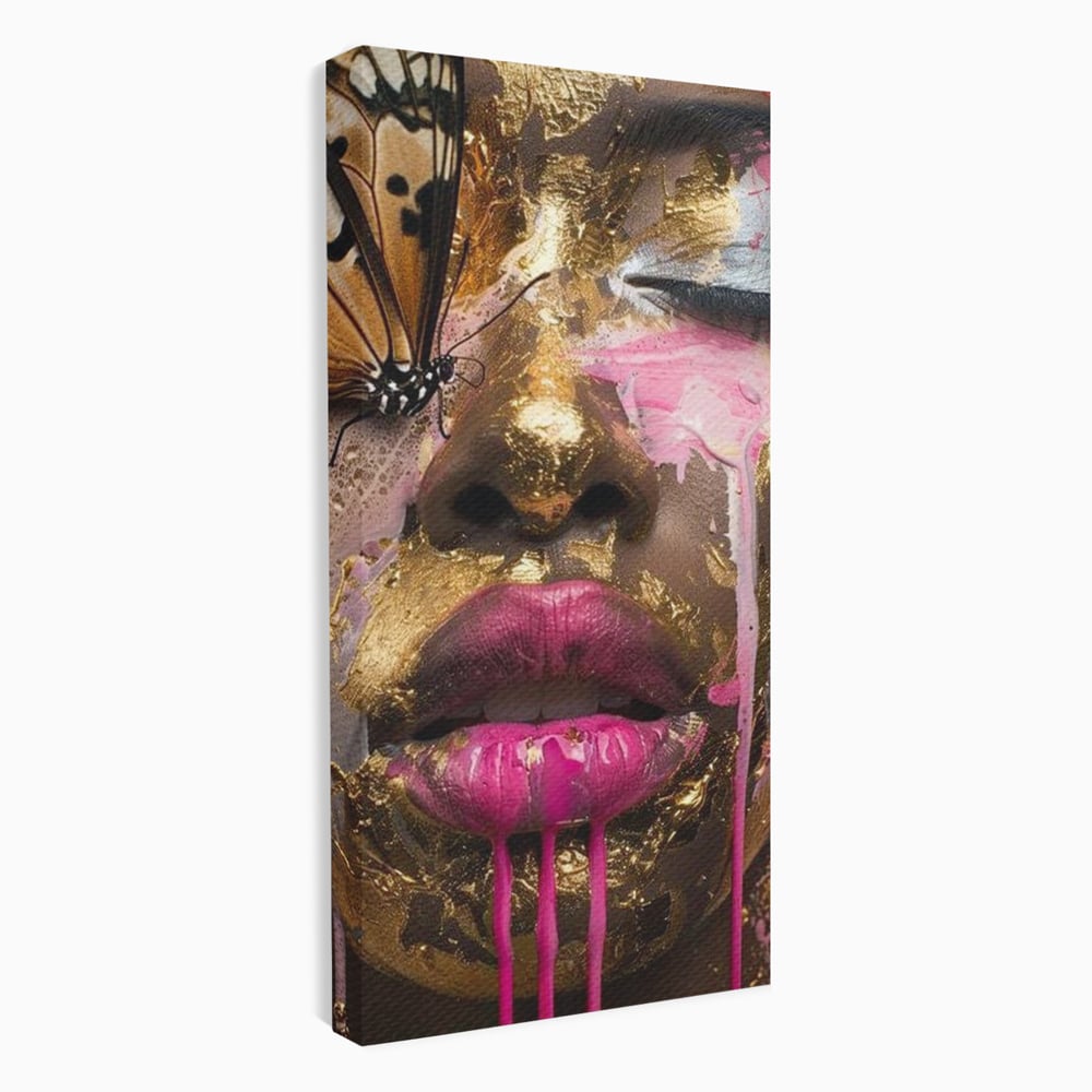 Tablou Canvas Premium LuxCanva® G1030, Efectul Fluturelui , Metamorfoza, Fluture, Sublim, Expresionism, Renastere, Living, Dormitor