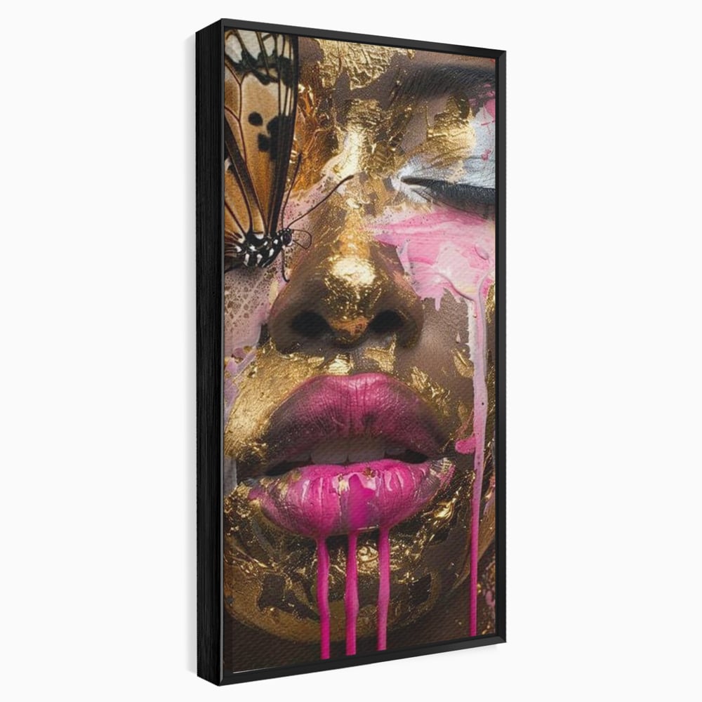 Tablou Canvas Premium LuxCanva® G1030, Efectul Fluturelui , Metamorfoza, Fluture, Sublim, Expresionism, Renastere, Living, Dormitor